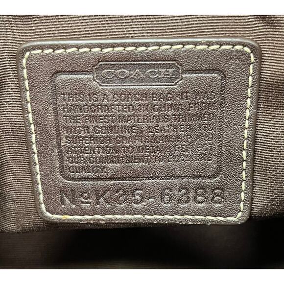 Vintage Coach 6388 Soho Mini Signature Flap Satchel & 6515 Checkbook Wallet - Picture 14 of 15